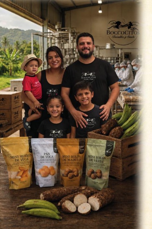 Familia Boccocitos con productos
